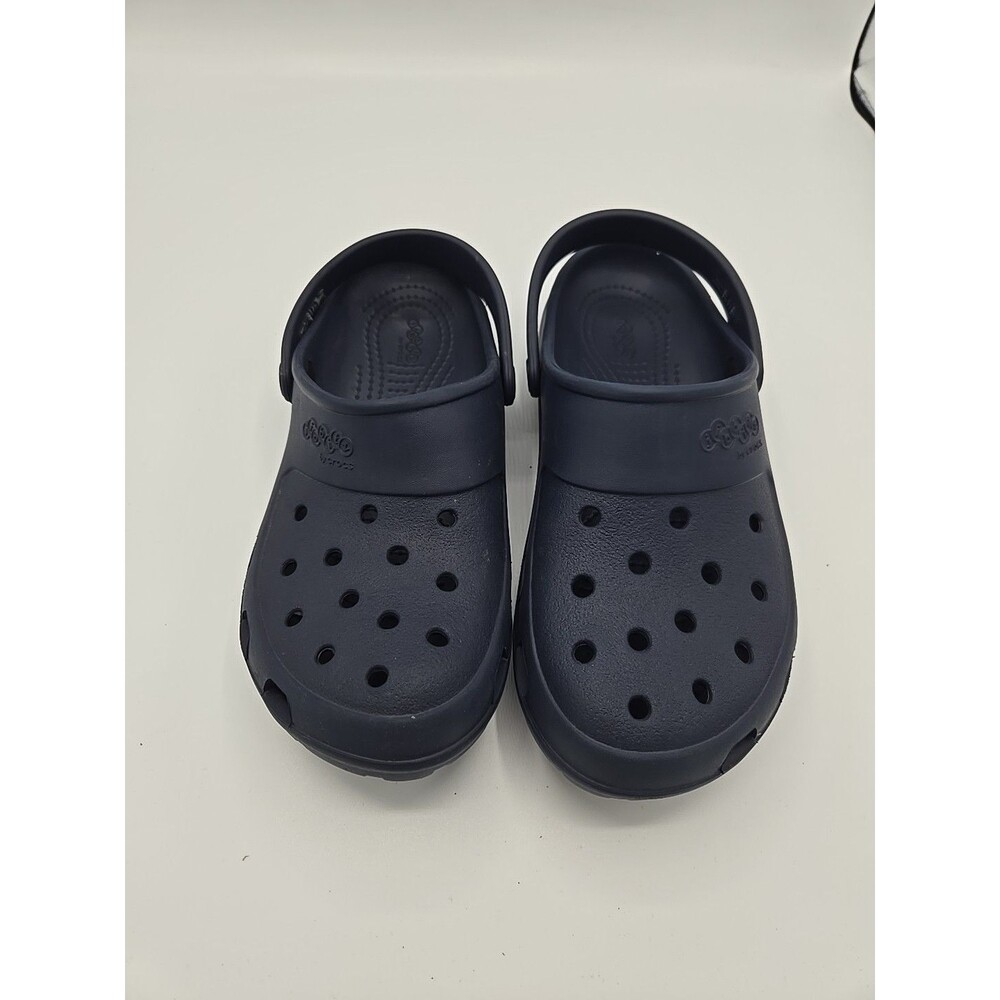 Crocs Jibbitz Black Clogs Slip On 202964 Size Mens 9Womens 11USED